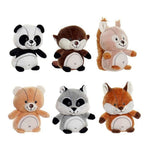 Fluffy toy DKD Home Decor ‎ animals Polyester (6 pcs) (10 x 7 x 14 cm)