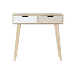 Console DKD Home Decor Rubber wood MDF Wood (80 x 30 x 74 cm)