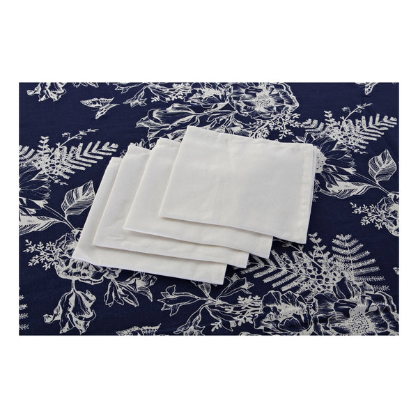 Tablecloth and napkins DKD Home Decor Cotton (2 pcs) (150 x 250 x 0.5 cm)