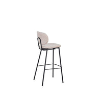 Stool DKD Home Decor Beige Polyurethane Metal (50 x 46 x 101 cm)