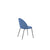 Dining Chair DKD Home Decor Blue Polyester Metal (45 x 56 x 83 cm)