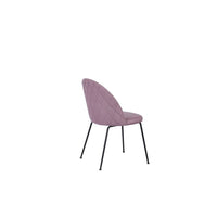 Dining Chair DKD Home Decor Pink Polyester Metal (45 x 56 x 83 cm)