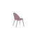 Dining Chair DKD Home Decor Pink Polyester Metal (45 x 56 x 83 cm)