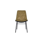 Dining Chair DKD Home Decor Polyurethane Metal Camel (57 x 49 x 84 cm)