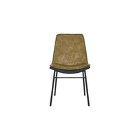 Dining Chair DKD Home Decor Polyurethane Metal Camel (57 x 49 x 84 cm)