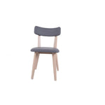 Dining Chair DKD Home Decor Polyurethane Metal Light Grey (51 x 46 x 76 cm)