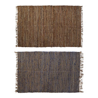 Carpet DKD Home Decor Jute Cotton Indian Man (2 pcs) (120 x 180 x 1 cm)