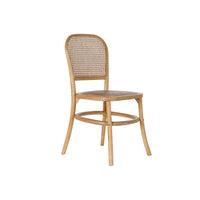 Dining Chair DKD Home Decor Rattan Birch (44 x 49 x 87 cm)