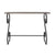 Console DKD Home Decor Brown Black Fir Ironwork (100 x 40 x 75 cm)