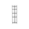 Shelves DKD Home Decor Black Crystal Ironwork (32 x 32 x 170 cm)