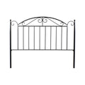 Headboard DKD Home Decor Black Ironwork (150 x 3 x 119 cm)