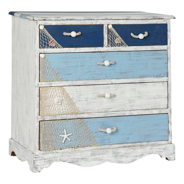 Chest of drawers DKD Home Decor Rope MDF Wood (80 x 40 x 80 cm)