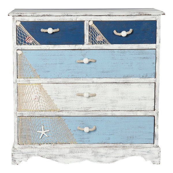 Chest of drawers DKD Home Decor Rope MDF Wood (80 x 40 x 80 cm)