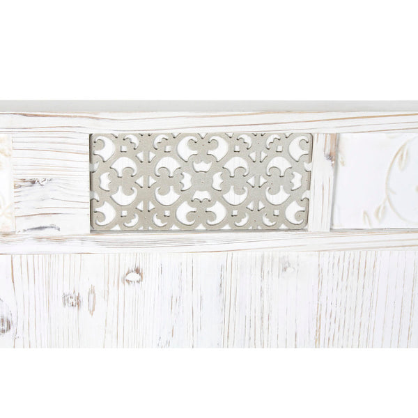 Headboard DKD Home Decor White Wood (160 x 4.5 x 85 cm)