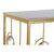 Console DKD Home Decor PVC Metal (120 x 40 x 81 cm)