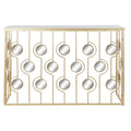 Console DKD Home Decor PVC Metal (120 x 40 x 81 cm)