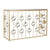 Console DKD Home Decor PVC Metal (120 x 40 x 81 cm)