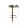 Side table DKD Home Decor Metal Mirror (39 x 39 x 61 cm)