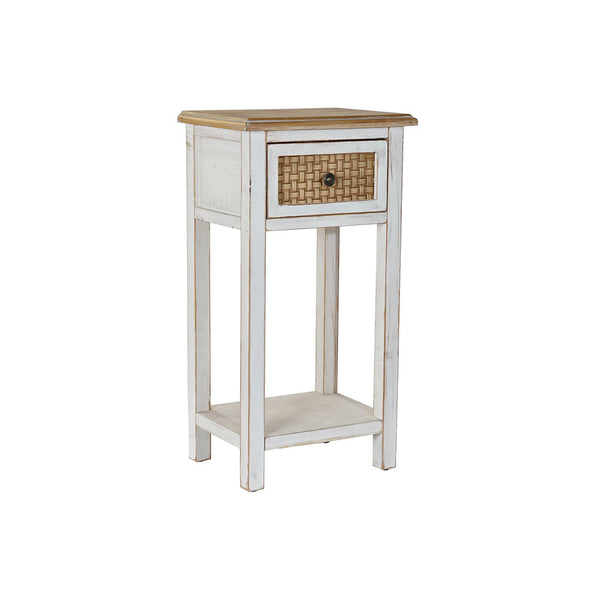 Side table DKD Home Decor White Fir (40.5 x 30.5 x 76.5 cm)