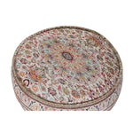 Pouffe DKD Home Decor Multicolour Cotton (60 x 60 x 27 cm)