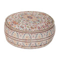 Pouffe DKD Home Decor Multicolour Cotton (60 x 60 x 27 cm)