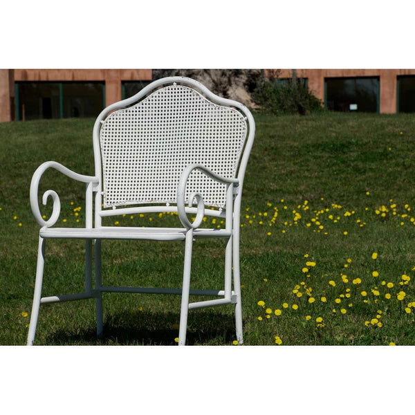 Garden chair DKD Home Decor White Metal (61 x 50 x 95 cm)