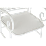 Garden chair DKD Home Decor White Metal (61 x 50 x 95 cm)