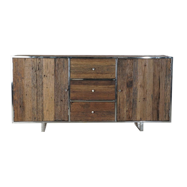 Sideboard DKD Home Decor Wood Steel (180 x 42 x 85.5 cm)