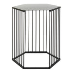 Side table DKD Home Decor Black Metal (38 x 33 x 45 cm)