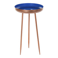 Side Table DKD Home Decor Metal (28.5 x 28.5 x 48.5 cm)