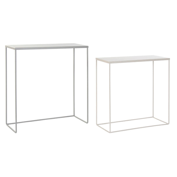 Side Table DKD Home Decor Metal (2 pcs)