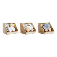 Juego de Madera DKD Home Decor Animales (3 pcs)