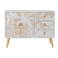 Sideboard DKD Home Decor Wood Bamboo (107 x 35 x 81.5 cm)