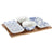 Appetizer Set DKD Home Decor Porcelain Acacia (5 pcs) (30 x 18 x 1.3 cm)