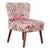 Chair DKD Home Decor Pink Polyester Wood (61 x 60 x 77 cm)