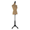 Mannequin DKD Home Decor Wood Rattan (37 x 23 x 168 cm)