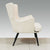 Armchair DKD Home Decor Beige Polyester MDF Wood (60 x 57 x 88 cm)