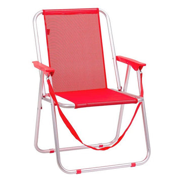 Folding Chair Juinsa Red Aluminium (55 x 43,5 x 75 cm)