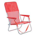 Folding Chair Juinsa Red Aluminium (54 x 40 x 71 cm)