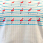 Short-sleeve Sports T-shirt Luanvi Flamencos White (XXL)