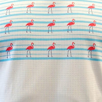 Short-sleeve Sports T-shirt Luanvi Flamencos White (XXL)