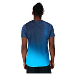 Short Sleeve T-Shirt Luanvi Binary Blue