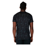 Short Sleeve T-Shirt Luanvi Sushi Black Printed