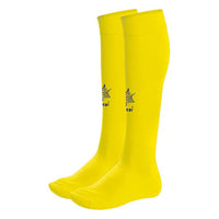 Adult's Football Socks Luanvi Goal Yellow Polyester/Polyamide (One size)