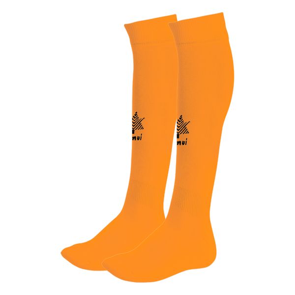 Adult's Football Socks Luanvi Goal Orange Polyester/Polyamide (One size)