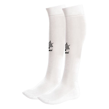 Adult's Football Socks Luanvi Goal White Polyester/Polyamide (One size)