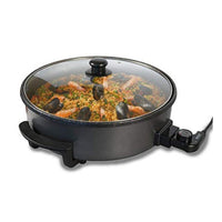 Multifunctional Electric Saucepan Sogo PIZSS10105 Ø 42 cm 1500W Black Metal