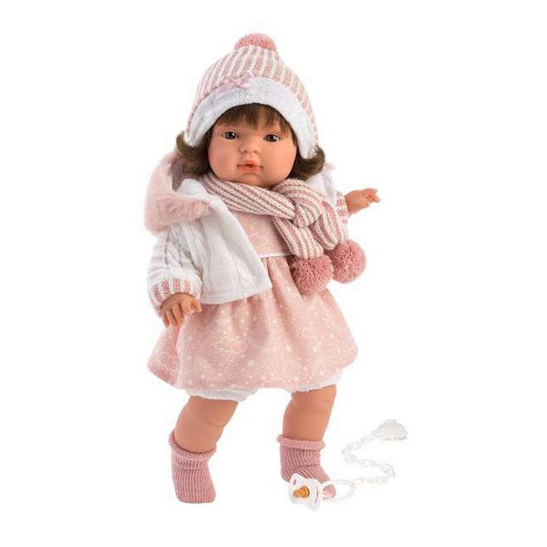 Muñeca Bebé con Accesorios Lola Llorens (38 cm)