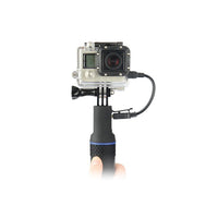 Selfie Stick with Power Bank for Sports Camera KSIX 5200 mAh Black