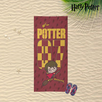 Beach Towel Harry Potter Red (70 x 140 cm)